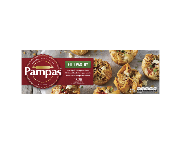 Pampas Filo Pastry Frozen 375 g