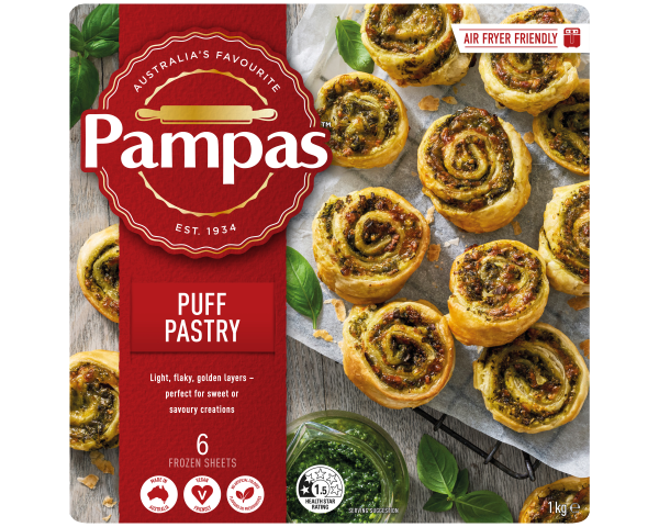 Pampas Puff Pastry Frozen 1 kg