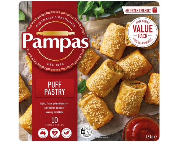 Pampas Puff Pastry Frozen 1.6 kg