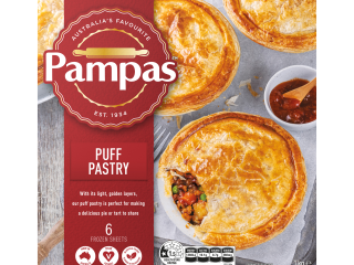 Pampas Puff Pastry Frozen 1 kg