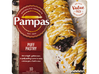 Pampas Puff Pastry Frozen 1.6 kg
