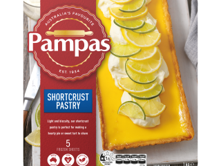 Pampas Shortcrust Pastry Frozen 1 kg
