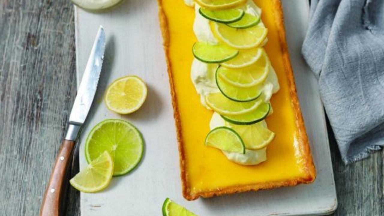 Lemon & Lime Tart