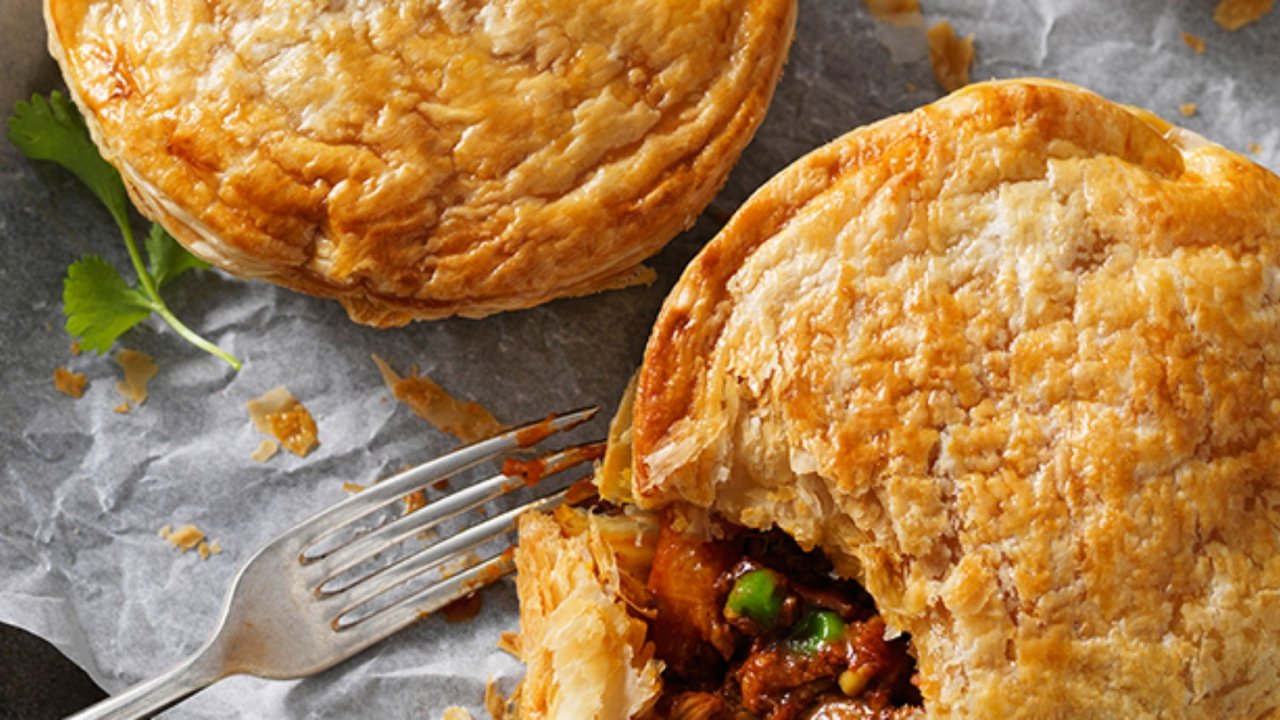 Slow-cooked Moroccan Lamb Pie