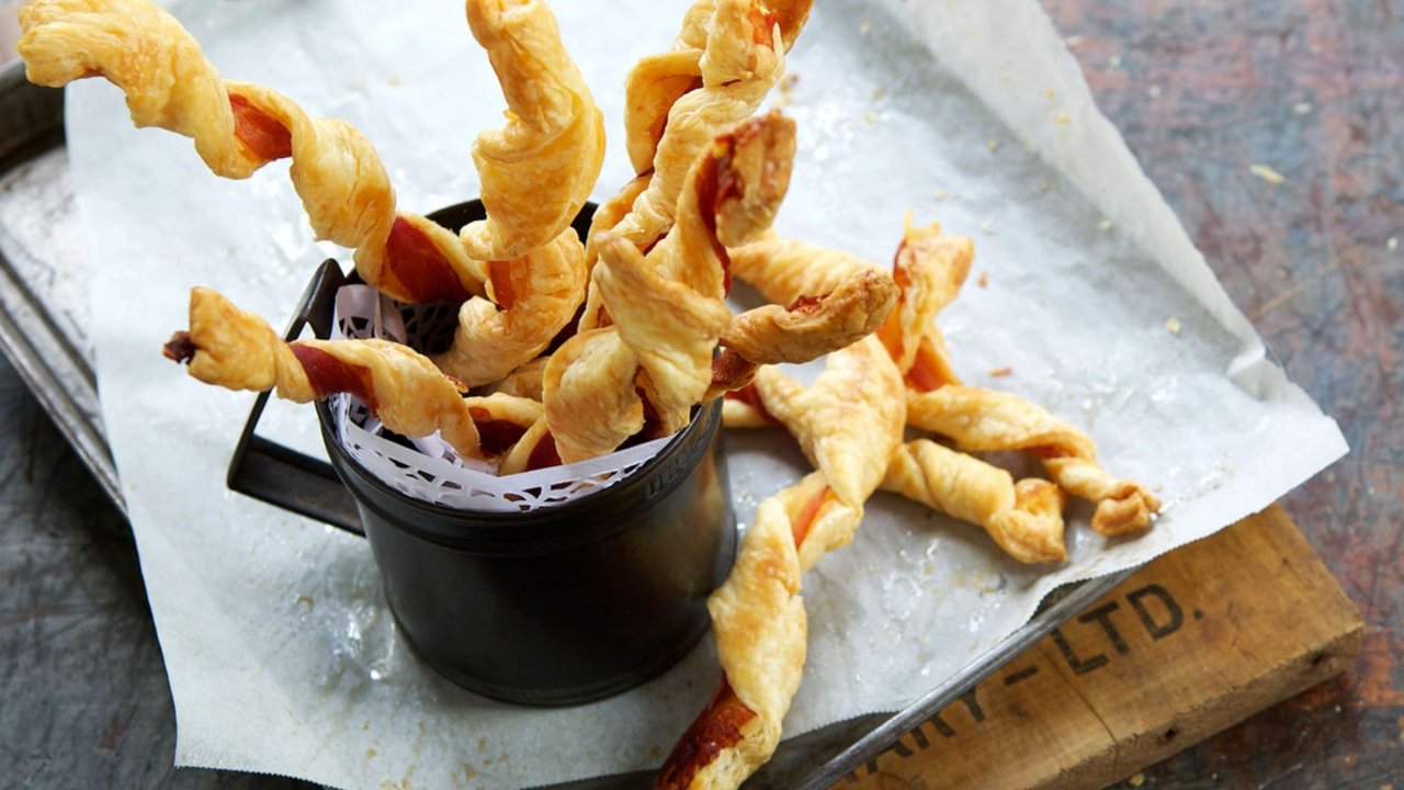 Ham Puff Twists