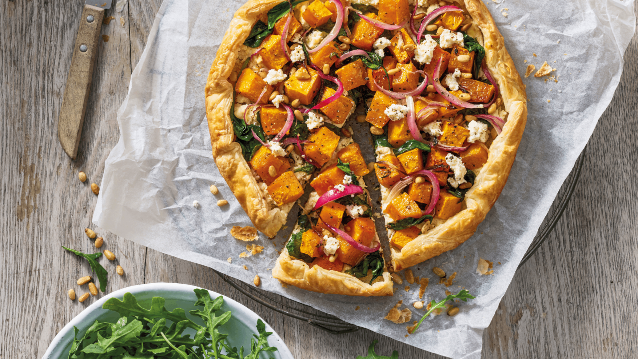Pumpkin Ricotta Tart