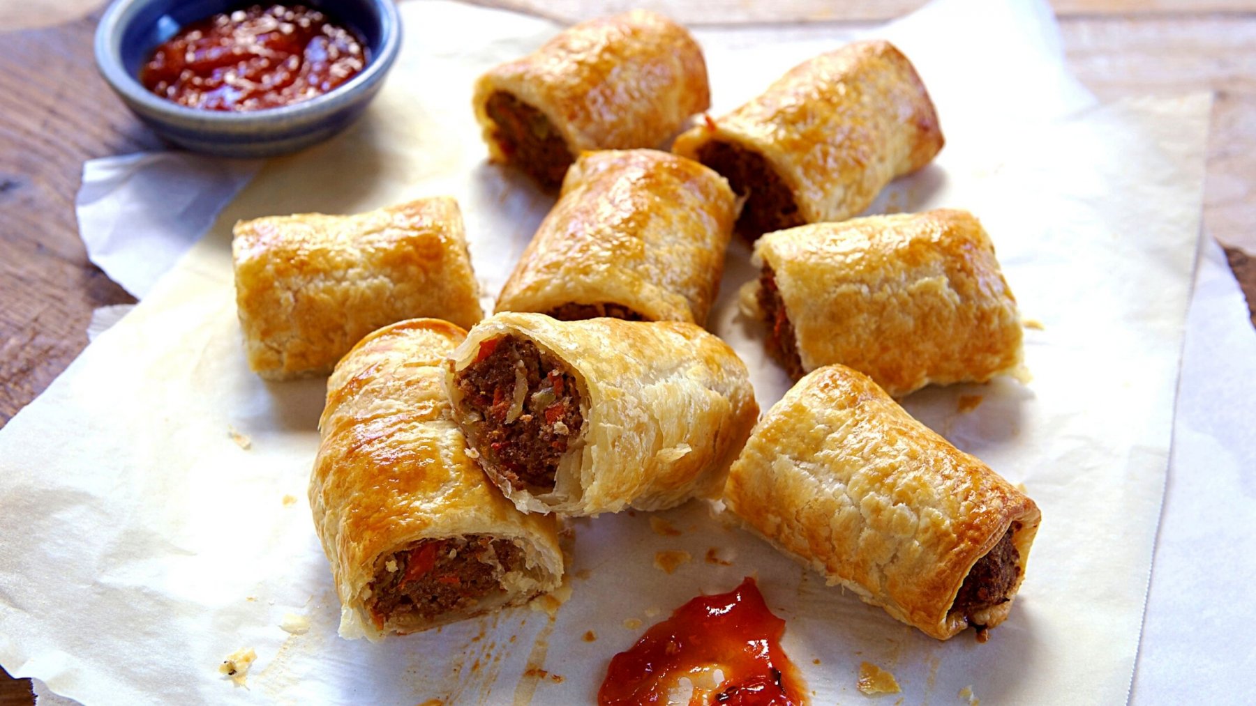 Homemade Beef Sausage Rolls | Pampas