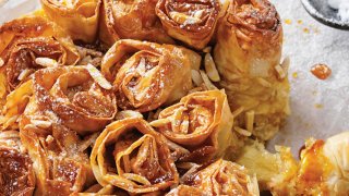 Greek Filo and Butter Pull Apart